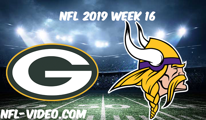 Green Bay Packers vs Minnesota Vikings Full Game & Highlights NFL 2019 Week 16
