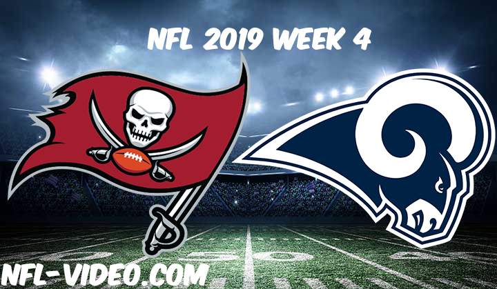 Tampa Bay Buccaneers vs Los Angeles Rams Full Game & Highlights NFL 2019 Week 4