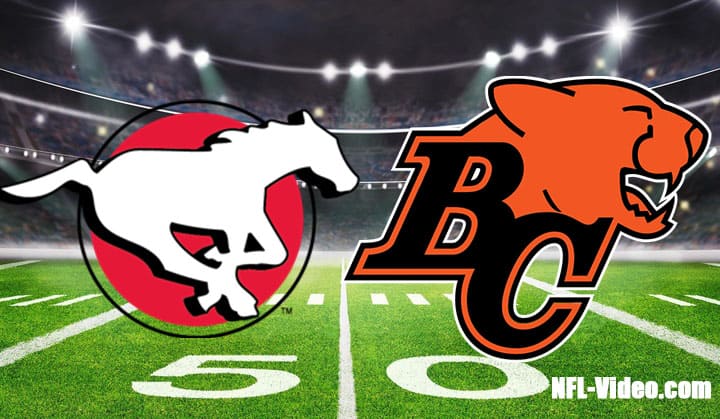 Calgary Stampeders vs BC Lions Full Game Replay 2022 CFL Week 16