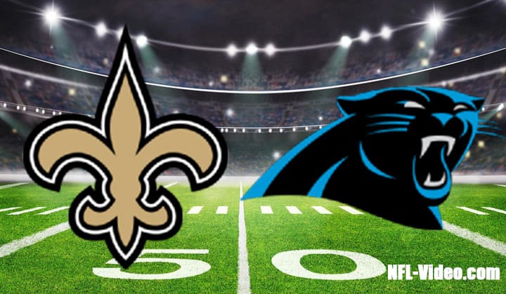 New Orleans Saints vs Carolina Panthers Full Game Replay 2022 NFL Week 3