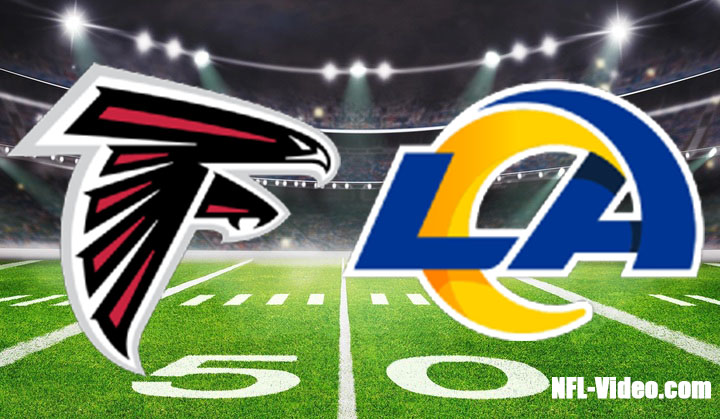 Atlanta Falcons vs Los Angeles Rams Full Game Replay 2022 NFL Week 2