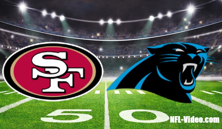 San Francisco 49ers vs Carolina Panthers Full Game Replay 2022 NFL Week 5