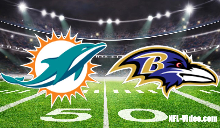 Miami Dolphins vs Baltimore Ravens Full Game Replay 2022 NFL Week 2