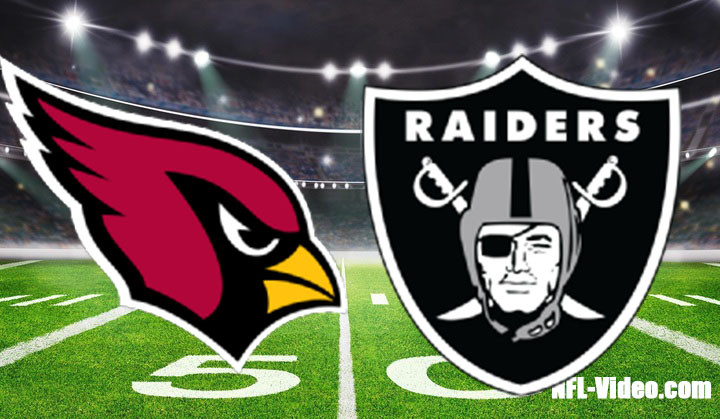 Arizona Cardinals vs Las Vegas Raiders Full Game Replay 2022 NFL Week 2