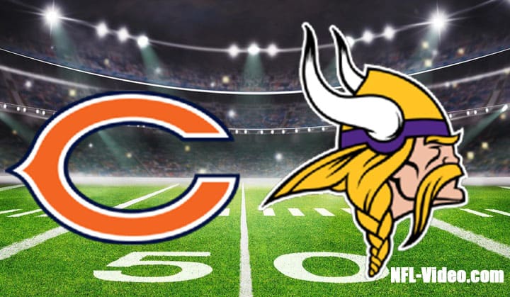 Chicago Bears vs Minnesota Vikings Full Game Replay 2022 NFL Week 5