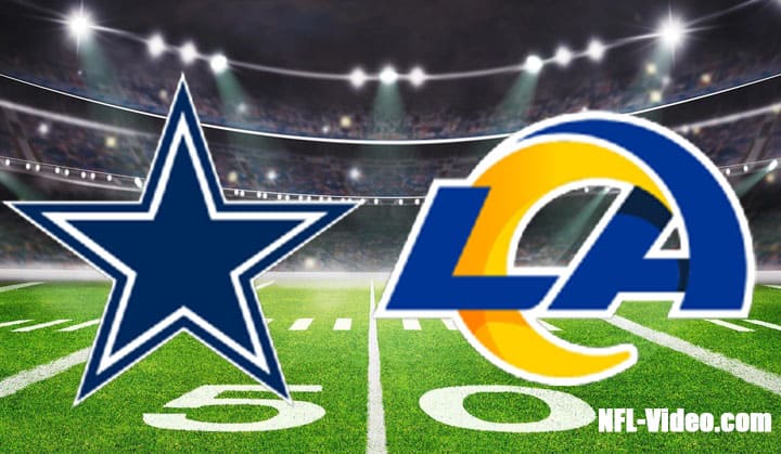 Dallas Cowboys vs Los Angeles Rams Full Game Replay 2022 NFL Week 5