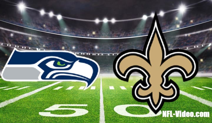 Seattle Seahawks vs New Orleans Saints Full Game Replay 2022 NFL Week 5