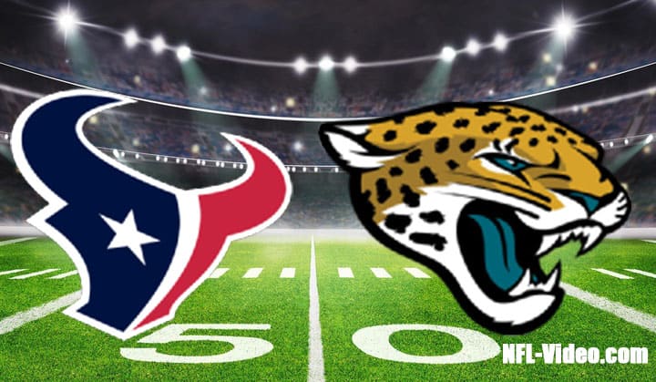 Houston Texans vs Jacksonville Jaguars Full Game Replay 2022 NFL Week 5