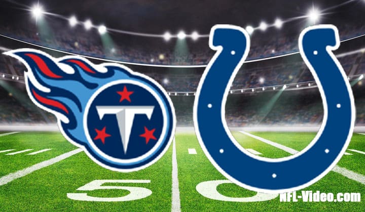 Tennessee Titans vs Indianapolis Colts Full Game Replay 2022 NFL Week 4