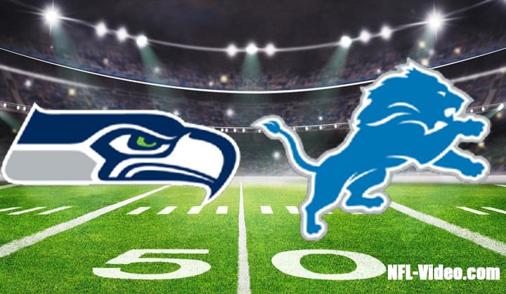 Seattle Seahawks vs Detroit Lions Full Game Replay 2022 NFL Week 4