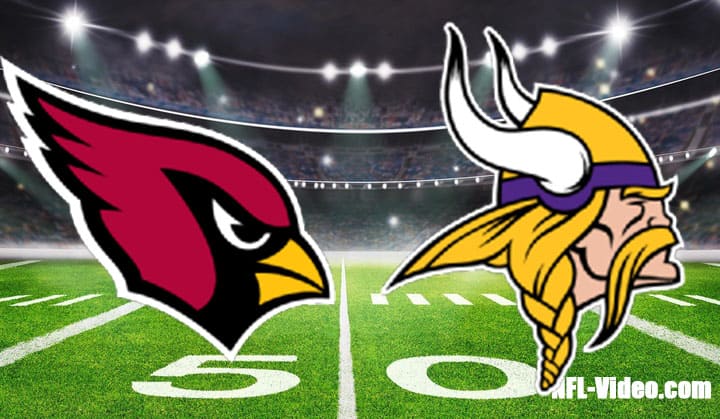 Arizona Cardinals vs Minnesota Vikings Full Game Replay 2022 NFL Week 8