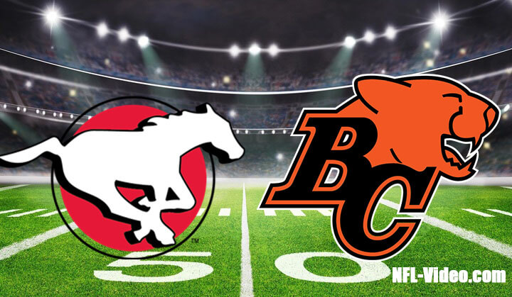 Calgary Stampeders vs BC Lions Full Game Replay 2022 CFL Playoffs