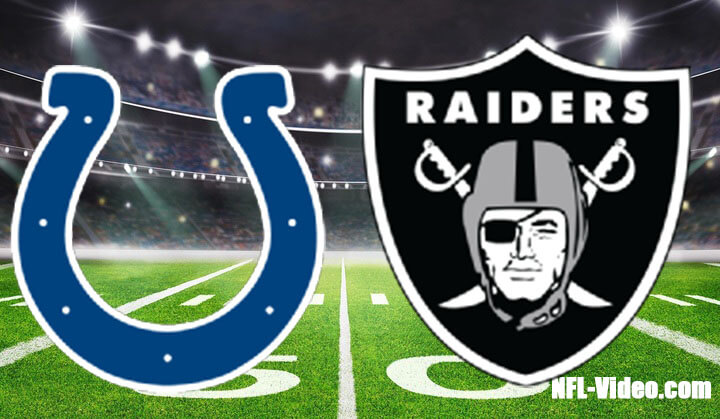 Indianapolis Colts vs Las Vegas Raiders Full Game Replay 2022 NFL Week 10