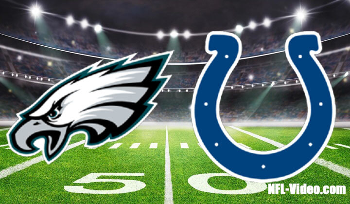 Philadelphia Eagles vs Indianapolis Colts Full Game Replay 2022 NFL Week 11