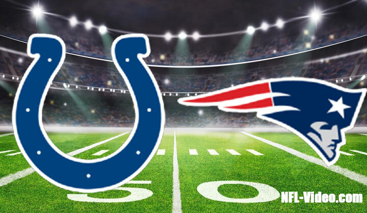 Indianapolis Colts vs New England Patriots Full Game Replay 2022 NFL Week 9