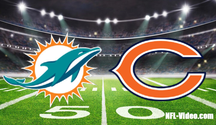Miami Dolphins vs Chicago Bears Full Game Replay 2022 NFL Week 9
