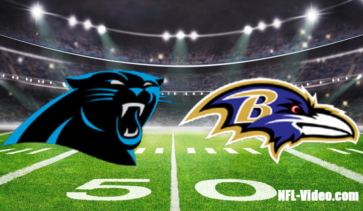 Carolina Panthers vs Baltimore Ravens Full Game Replay 2022 NFL Week 11