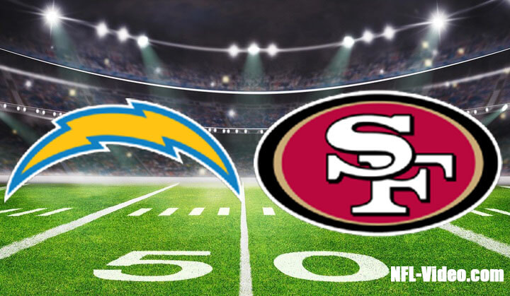 Los Angeles Chargers vs San Francisco 49ers Full Game Replay 2022 NFL Week 10