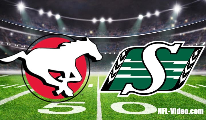 Calgary Stampeders vs Saskatchewan Roughriders Full Game Replay 2022 CFL Week 20