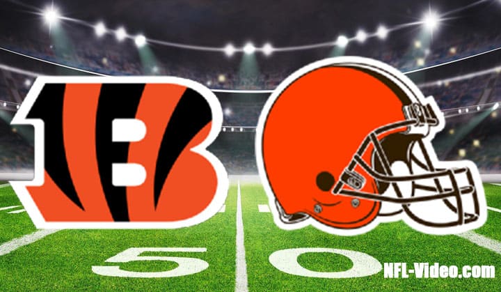Cincinnati Bengals vs Cleveland Browns Full Game Replay 2022 NFL Week 8