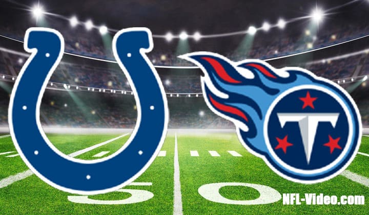 Indianapolis Colts vs Tennessee Titans Full Game Replay 2022 NFL Week 7