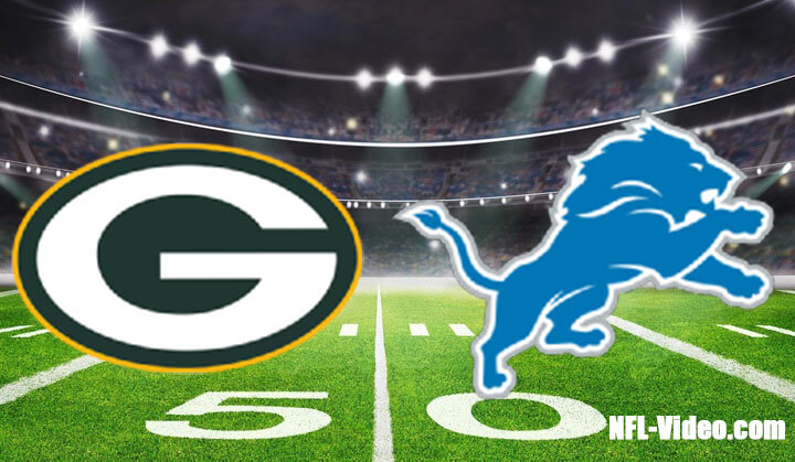 Green Bay Packers vs Detroit Lions Full Game Replay 2022 NFL Week 9