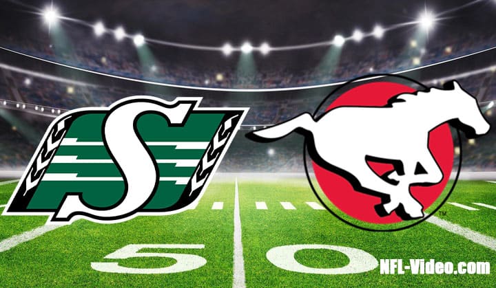 Saskatchewan Roughriders vs Calgary Stampeders Full Game Replay 2022 CFL Week 21