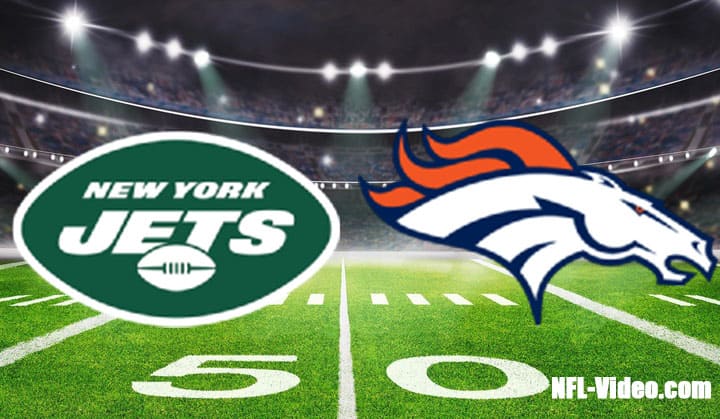 New York Jets vs Denver Broncos Full Game Replay 2022 NFL Week 7