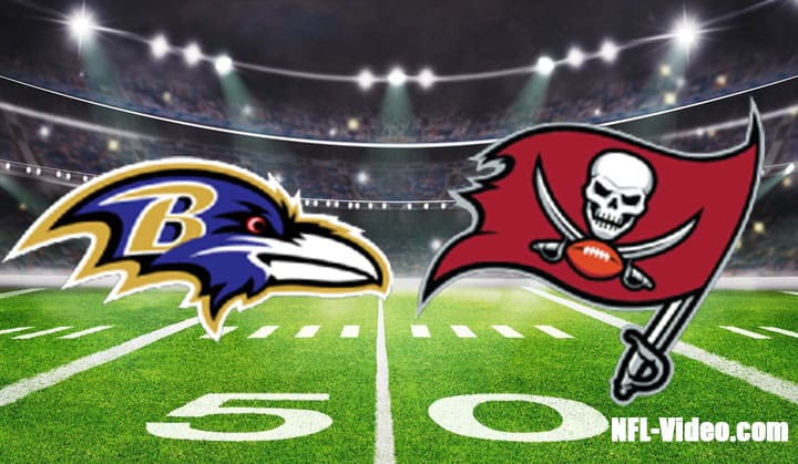 Baltimore Ravens vs Tampa Bay Buccaneers Full Game Replay 2022 NFL Week 8