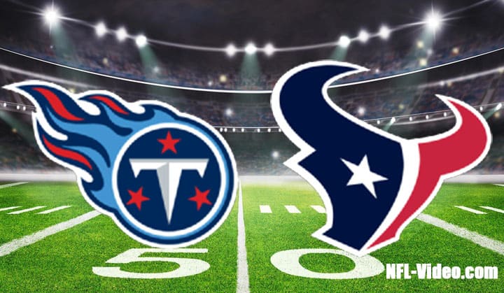 Tennessee Titans vs Houston Texans Full Game Replay 2022 NFL Week 8