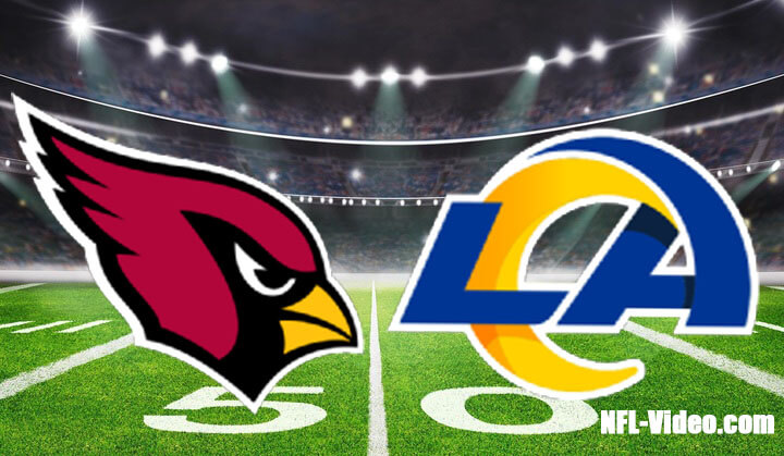 Arizona Cardinals vs Los Angeles Rams Full Game Replay 2022 NFL Week 10