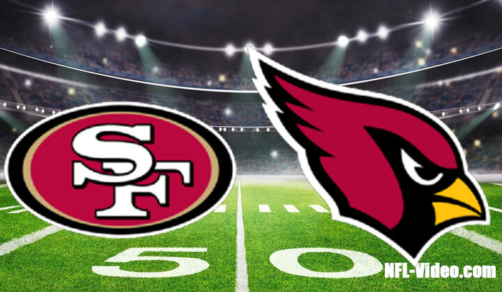 San Francisco 49ers vs Arizona Cardinals Full Game Replay 2022 NFL Week 11
