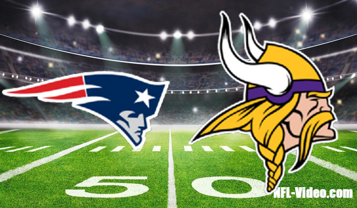 New England Patriots vs Minnesota Vikings Full Game Replay 2022 NFL Week 12