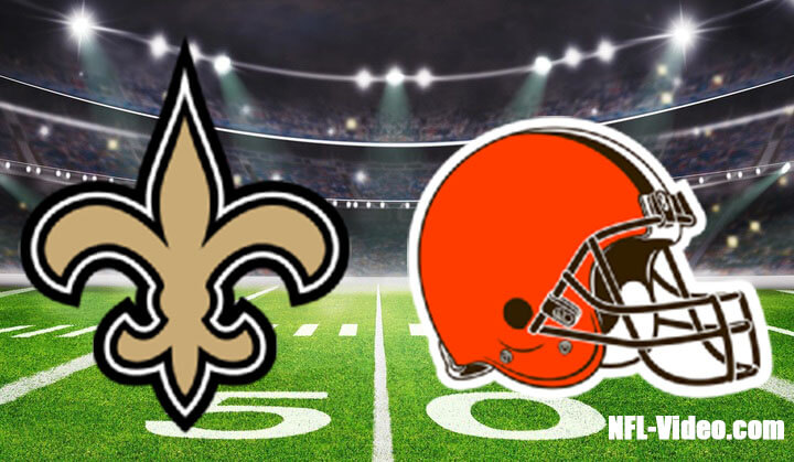 New Orleans Saints vs Cleveland Browns Full Game Replay 2022 NFL Week 16