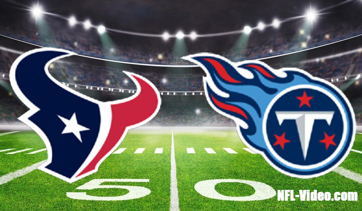 Houston Texans vs Tennessee Titans Full Game Replay 2022 NFL Week 16