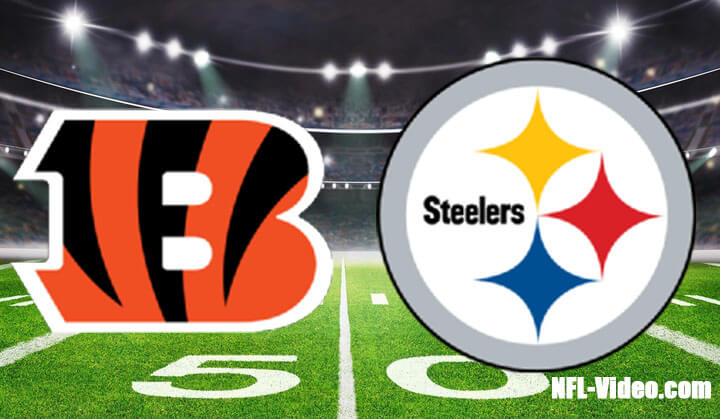 Cincinnati Bengals vs Pittsburgh Steelers Full Game Replay 2022 NFL Week 11
