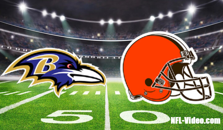 Baltimore Ravens vs Cleveland Browns Full Game Replay 2022 NFL Week 15