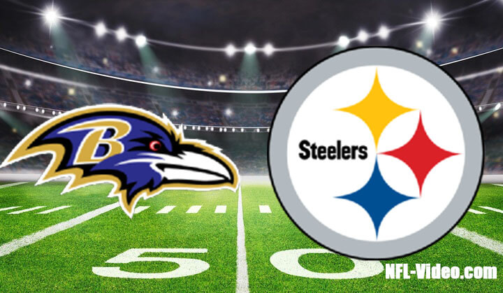 Baltimore Ravens vs Pittsburgh Steelers Full Game Replay 2022 NFL Week 14