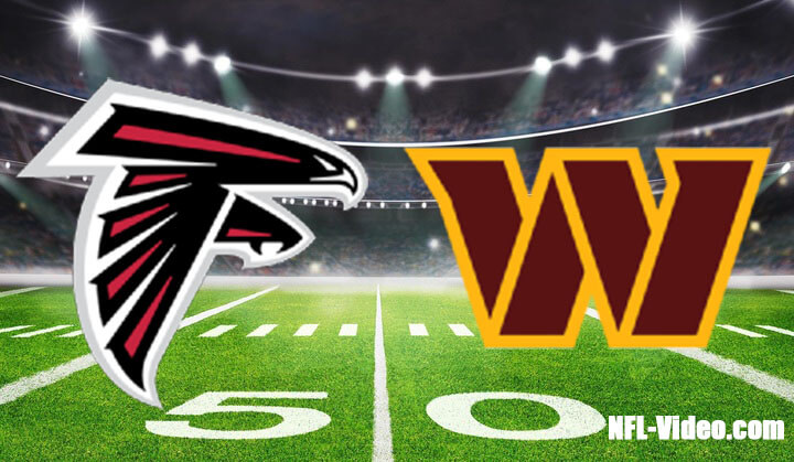 Atlanta Falcons vs Washington Commanders Full Game Replay 2022 NFL Week 12