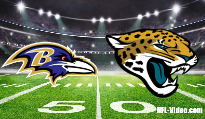 Baltimore Ravens vs Jacksonville Jaguars Full Game Replay 2022 NFL Week 12