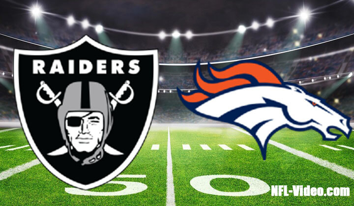 Las Vegas Raiders vs Denver Broncos Full Game Replay 2022 NFL Week 11 Full Game Replay 2022 NFL Week 11
