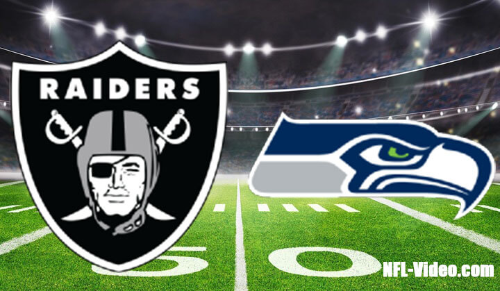 Las Vegas Raiders vs Seattle Seahawks Full Game Replay 2022 NFL Week 12