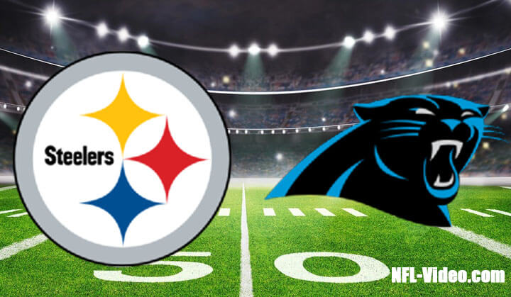 Pittsburgh Steelers vs Carolina Panthers Full Game Replay 2022 NFL Week 15