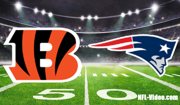 Cincinnati Bengals vs New England Patriots Full Game Replay 2022 NFL Week 16