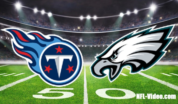 Tennessee Titans vs Philadelphia Eagles Full Game Replay 2022 NFL Week 13