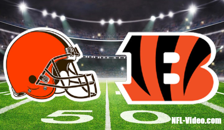 Cleveland Browns vs Cincinnati Bengals Full Game Replay 2022 NFL Week 14