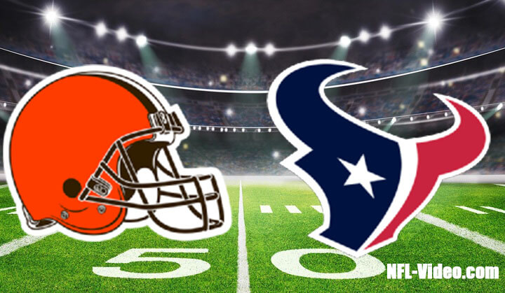 Cleveland Browns vs Houston Texans Full Game Replay 2022 NFL Week 13