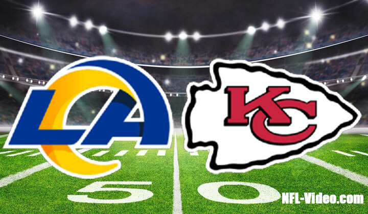 Los Angeles Rams vs Kansas City Chiefs Full Game Replay 2022 NFL Week 12
