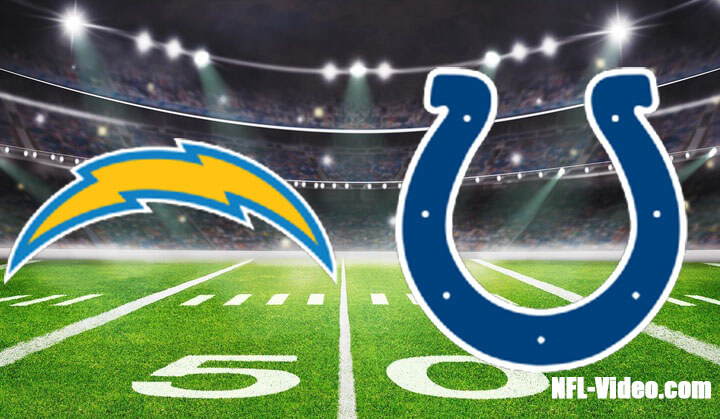 Los Angeles Chargers vs Indianapolis Colts Full Game Replay 2022 NFL Week 16