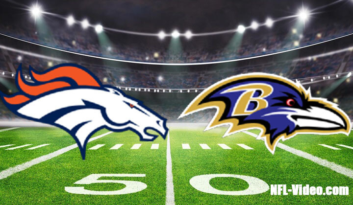 Denver Broncos vs Baltimore Ravens Full Game Replay 2022 NFL Week 13